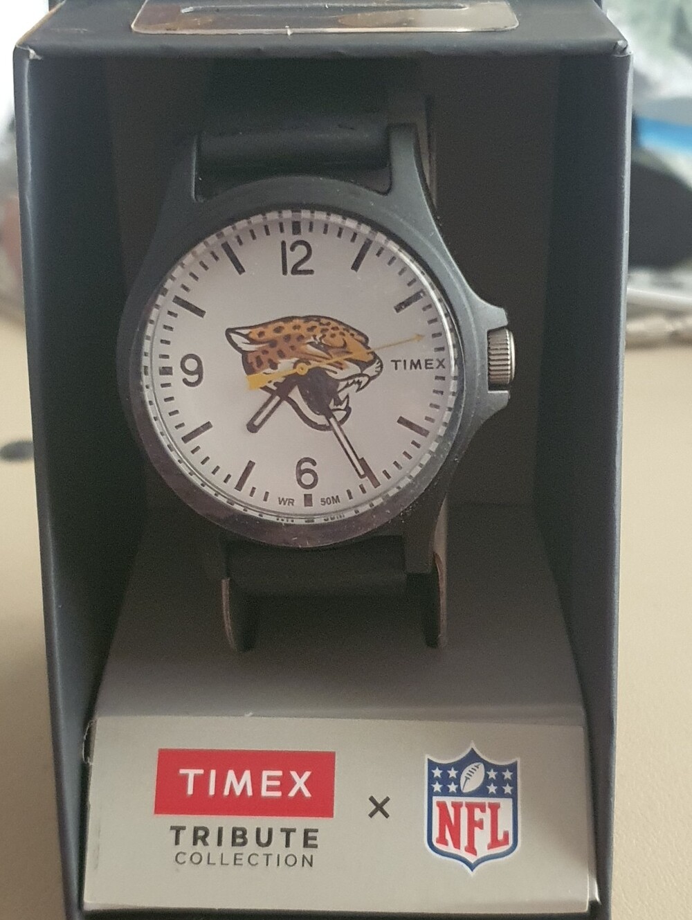 *New* Timex Tribute Collection x NFL Jacksonville Jaguars Logo Men's Watch